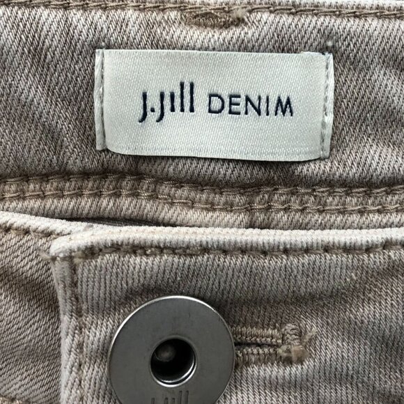 J.Jill Denim Womens Jeans Size 4 Lot Of Two Authentic Fit Slim Ankle Blue Bleige - Picture 3 of 16